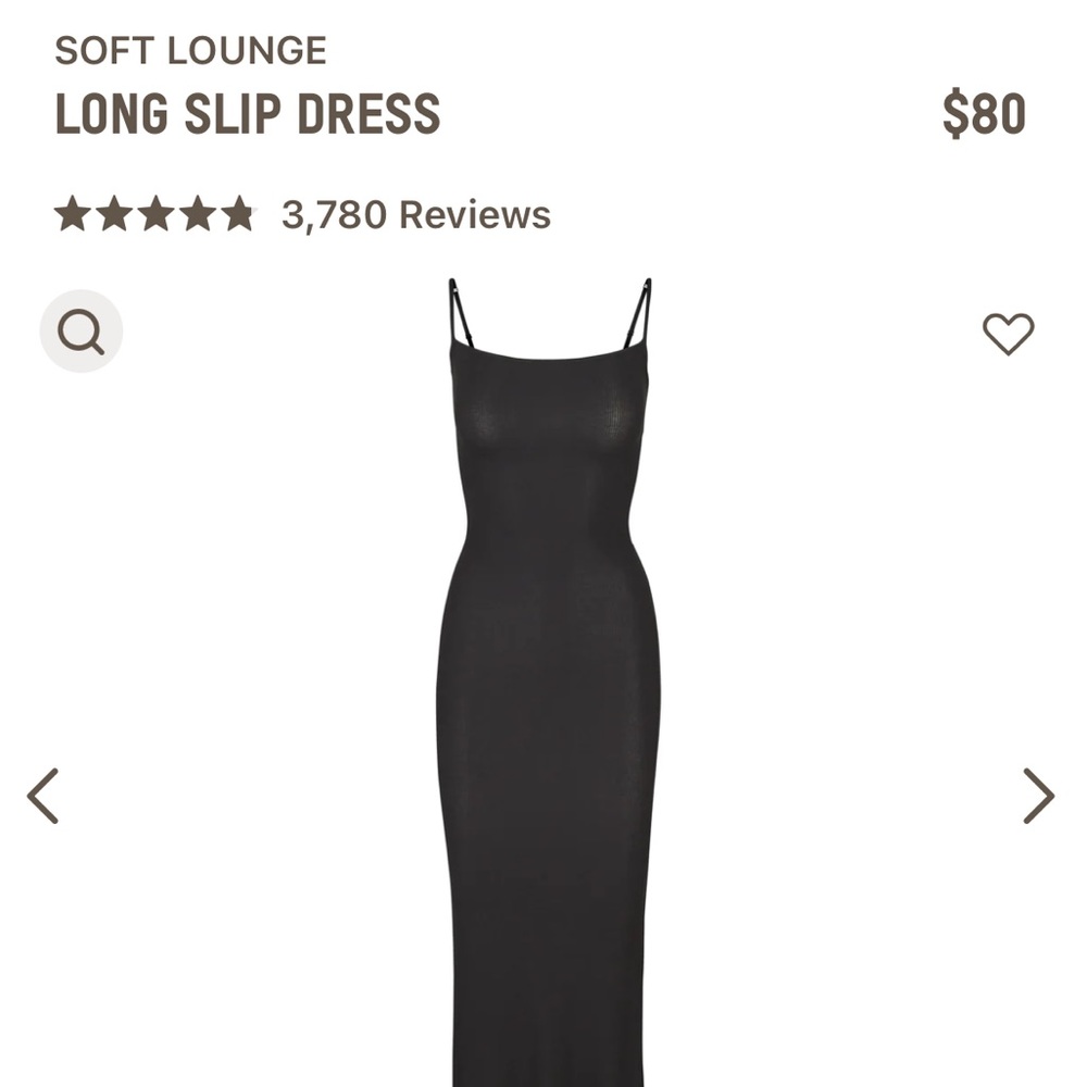 SKIMS soft lounge slip dress